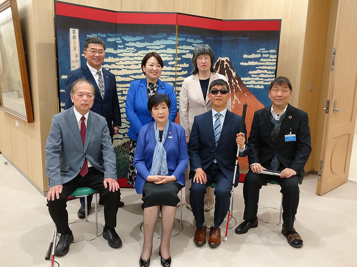 小池東京都知事を表敬訪問いたしました